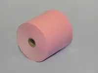 Mettler-Papierrolle rosa, passend für Mettler / B = 62 / ø 62 Länge 50m / Kern 12mm / Karton à 48 Stück